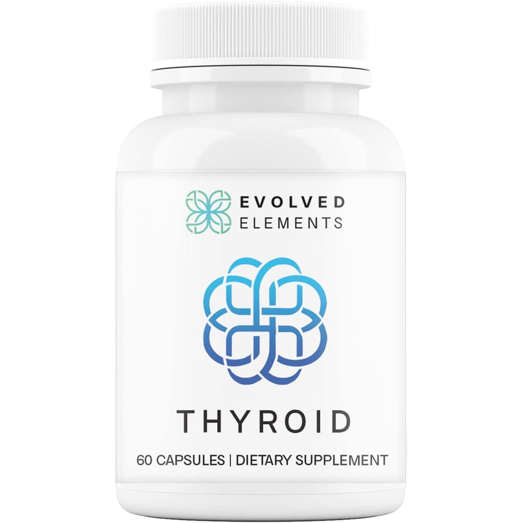 Thyroid – Raw Grass-Fed Desiccated – New Zealand Sourced - Energy & Metabolism Support – Non-Gmo, 60 Capsules