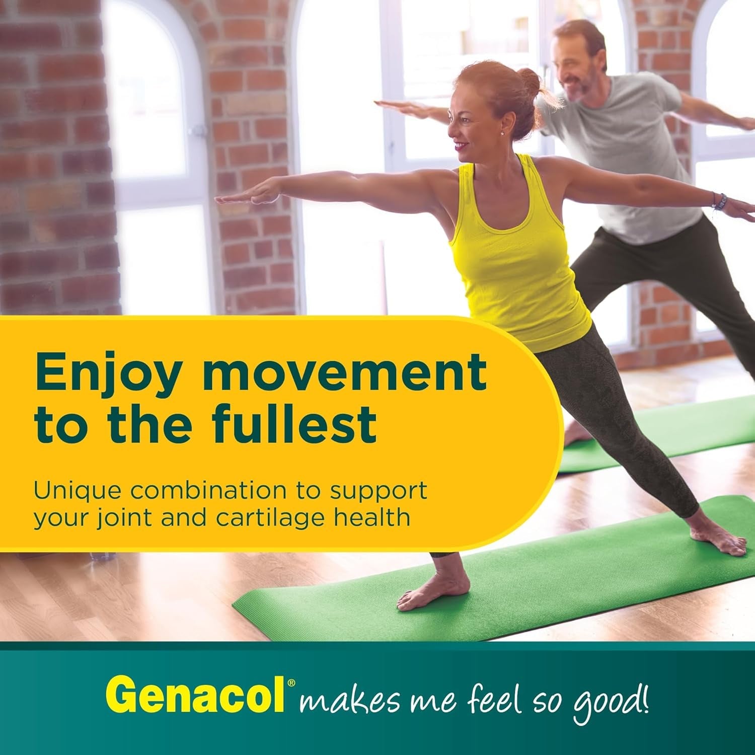 Genacol plus – Glucosamine and Ultra-Hydrolyzed Collagen, Joint Health Supplement for Men & Women, Protects and Maintains Healthy Joints, 180 Capsules (60-Day Supply)