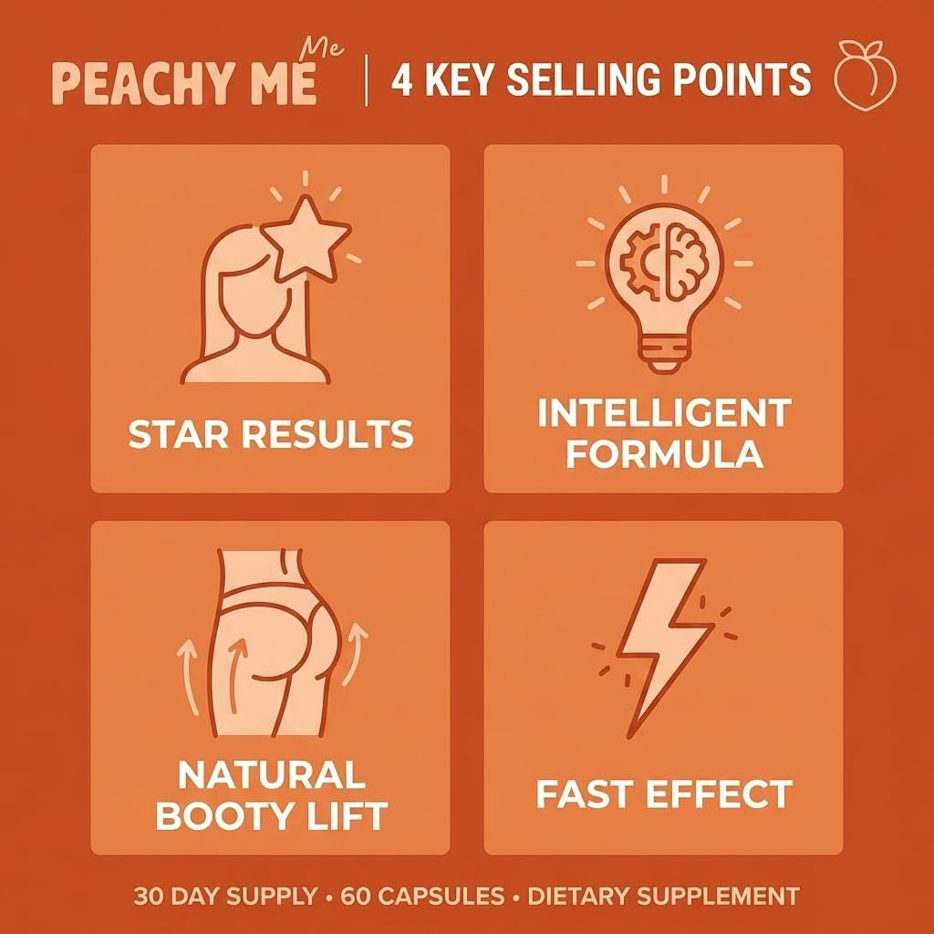 BBL Pills, Natural Booty Lift, 60 Capsules