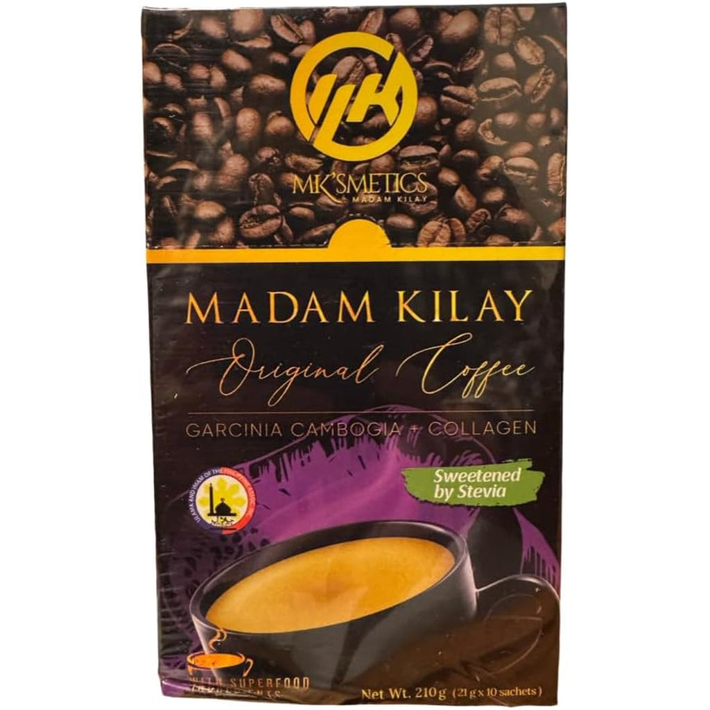 Slimming-K Coffee by Madam Kilay, Fat Burner + Collagen (21G), 10 Count (Pack of 1)