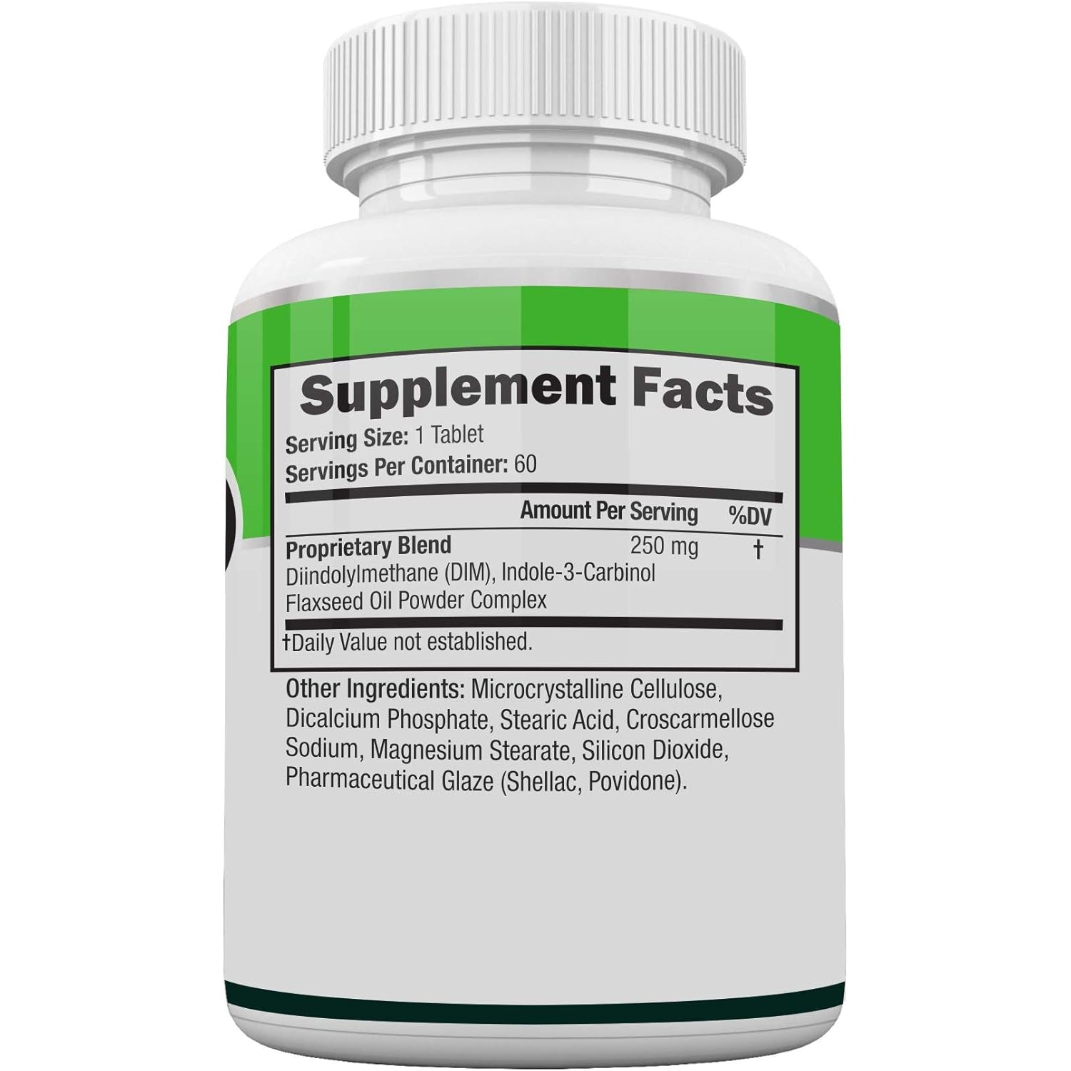 – DIM (Diindolylmethane) & Indole-3-Carbinol (I3C) Supplement – Hormonal Balance Support for Men & Women – 60 Tablets