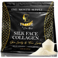 Silk Face Collagen - Collagen Peptides Powder for Women, Face and Neck 14G Protein | Ultra Low Molecular Weight Collagen – for Skin, Hair, Nail, Joint & Gut Health, 15.87 Oz (450G) Cocó March