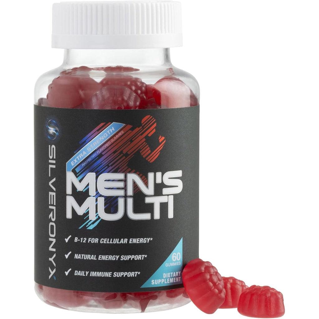 Multivitamin for Men - Complete Daily Mens Multivitamin Gummies with Vitamin D, B Vitamins, Zinc & More - Energy, Memory, Focus & Immune Health Support - 13 Essential Vitamins & Minerals - 60 Capsules