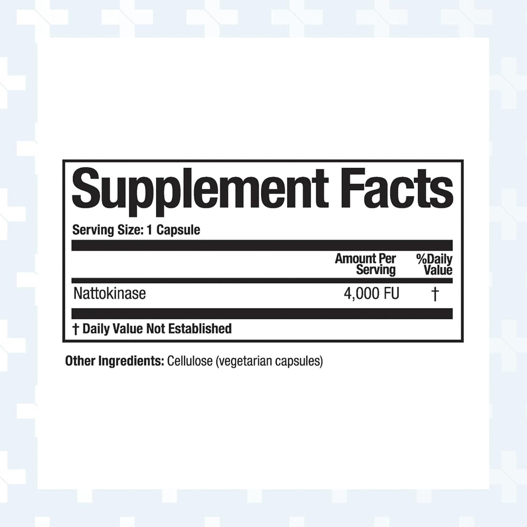 Arthur Andrew Medical - Nattovena, Pure Nattokinase, Circulatory and Heart Health, Vegan, Non-Gmo, 30 Capsules