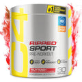 C4 Ripped Sport Pre Workout Powder Fruit Punch - NSF Certified for Sport + Zero Sugar Preworkout Energy Supplement for Men & Women - 135Mg Caffeine + Weight Loss - 30 Servings