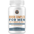 Boron Supplement for Men with Tongkat Ali - Vitamin D3, Zinc Picolinate 30Mg, Longjack Tongkat Ali for Men - Boron Citrate 10Mg for Men’S Health - Non GMO, Gluten Free, No Allergens - 60 Count