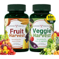 Fruits and Vegetables Supplements – 2 Pack Combination Fruit & Veggies Supplement – Whole Food Vitamins & Minerals for Adults – Superfood Veggie Vitamins for Adults (180 X 2, 360 Ct)