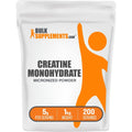 Bulksupplements.Com Creatine Monohydrate Powder - Micronized Creatine Powder, Unflavored - Pure & Gluten Free, 5G (5000Mg) per Servings, 1Kg (2.2 Lbs) (Pack of 1)