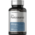 Horbäach Policosanol 40Mg | 200 Capsules | Non-Gmo and Gluten Free Supplement