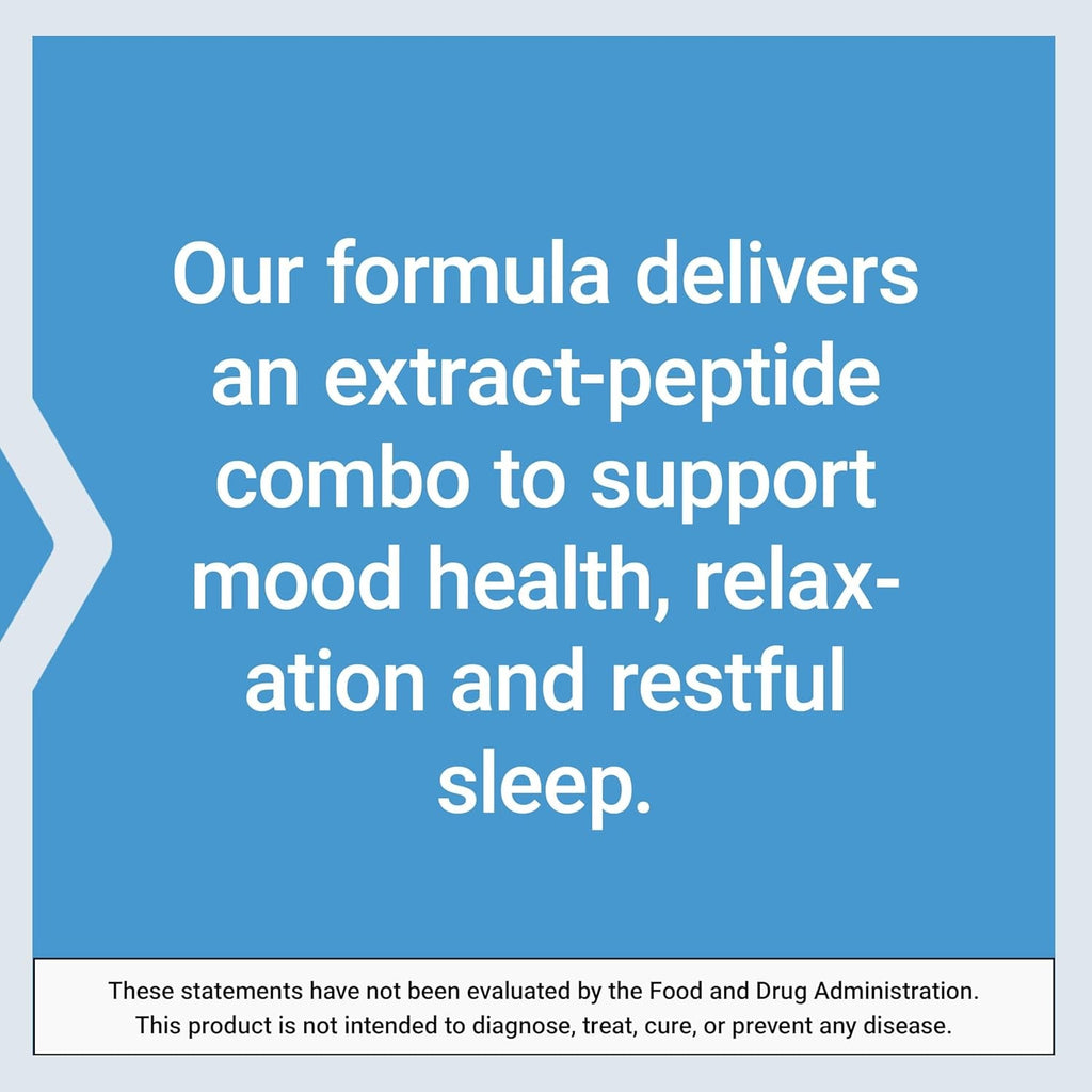 Life Extension Bioactive Milk Peptides, Healthy Mood Support, Sleep Supplement, Relaxation, Milk Peptides, Casein Decapeptide, Hormone-Free, Gluten-Free, Non-Gmo, Vegetarian, 30 Capsules