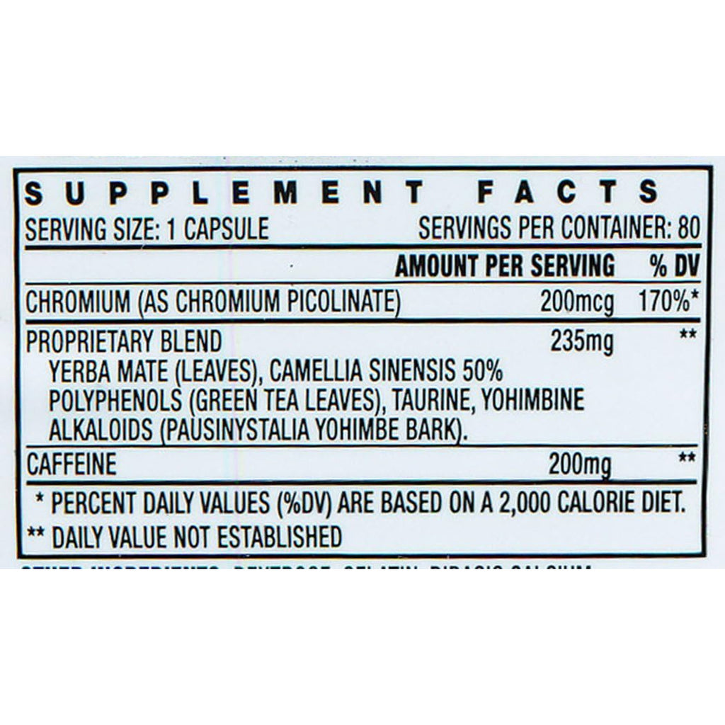 Original Stacker 3 XPLC Extreme Performance Formula, 80 Capsules