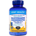 Berkley Jensen Glucosamine Chondroitin Triple Strength Complex with MSM and D3 Joint Supplement Tablets for Joint Support and Cartilages, NSF Certified, 200 Count (Pack of 1)