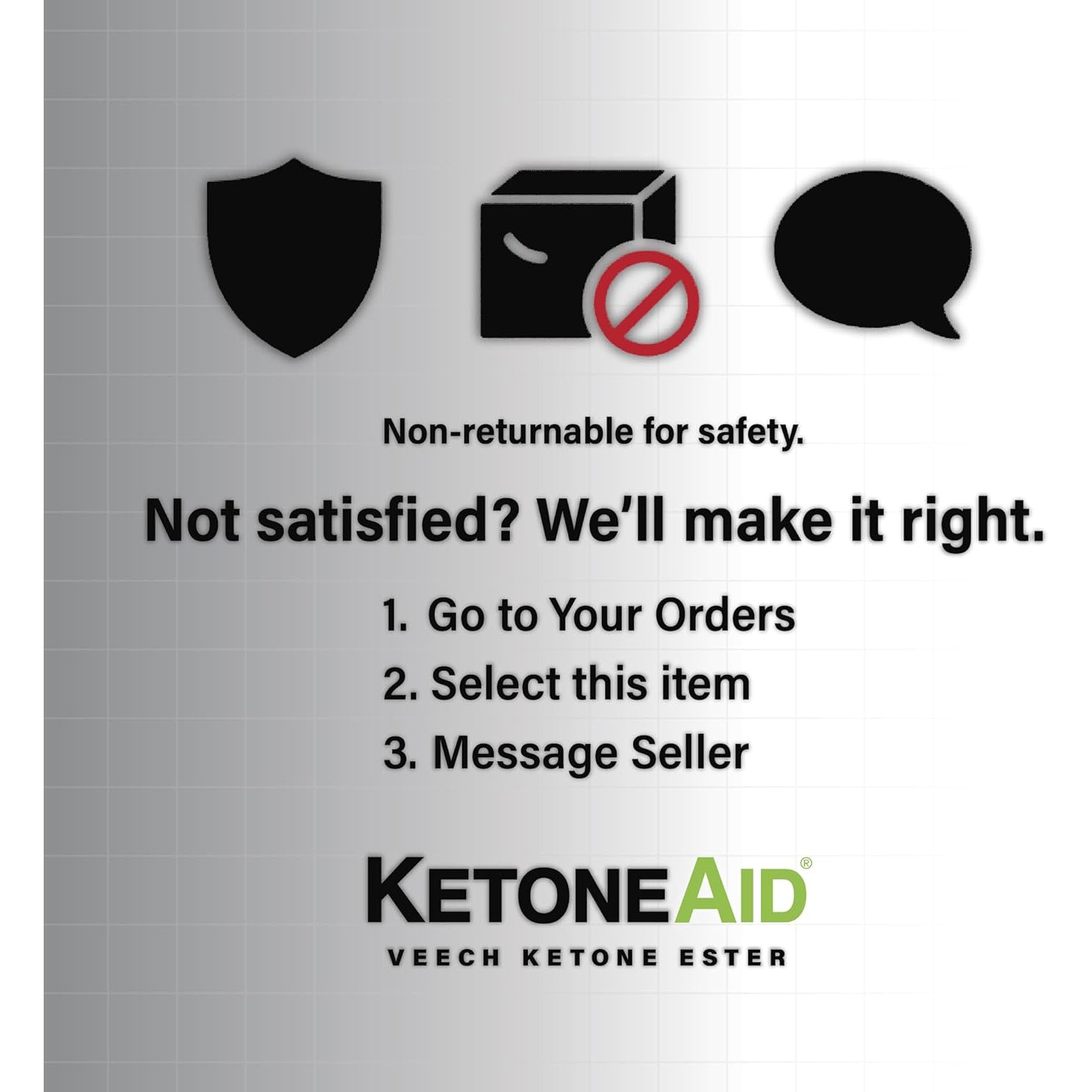 Ketoneaid Ke4 Ketone Ester Concentrate | Not a Ketone Salt, No Sugar, No Caffeine | Exogenous D-BHB Ester | 12 Serving per Bottle (1 Count)