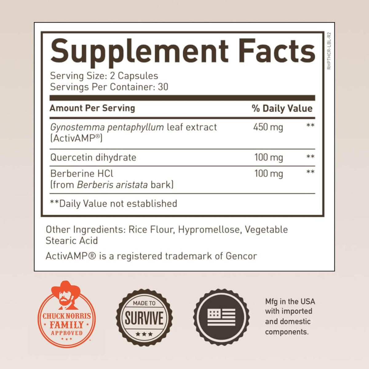 ROUNDHOUSE PROVISION Three Hit Combo by Chuck Norris – Fat Burner, Energy Booster & Wellness Support – 30-Day Supply (60 Capsules)