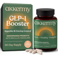 Akkermansia Probiotic for Appetite Suppressant & Craving Control | Increases GLP-1 for Weight Loss | 60 Day Supply | Made in USA | Bacillus Coagulans, B2, D3 & Chromium | SIBO Friendly, Vegan