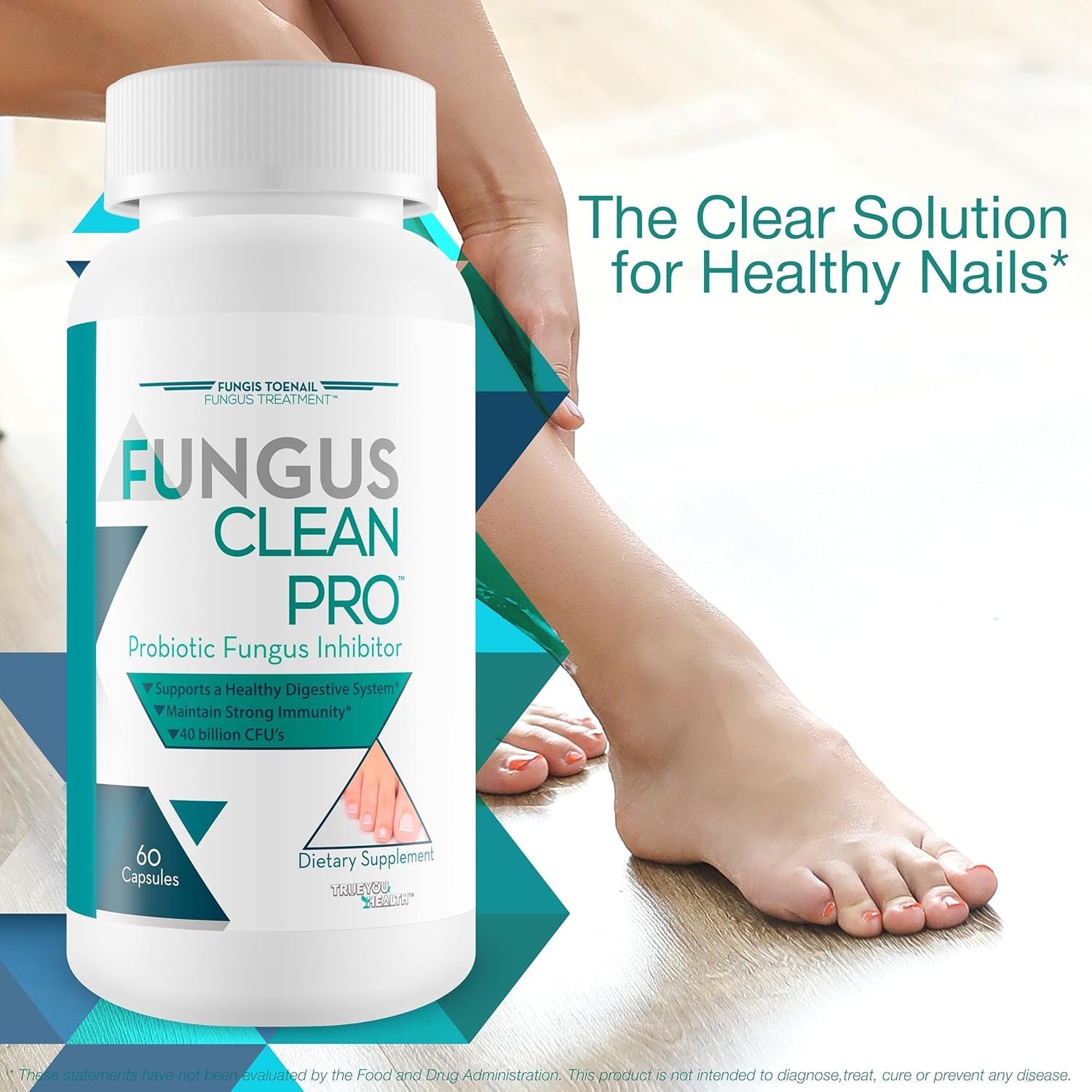 Fungus Clean Pro - Probiotic Fungus Inhibitor - Fight off Fungus from the inside Out with This Powerful Fungus Defense Probiotic Protect Your Body from Fungus
