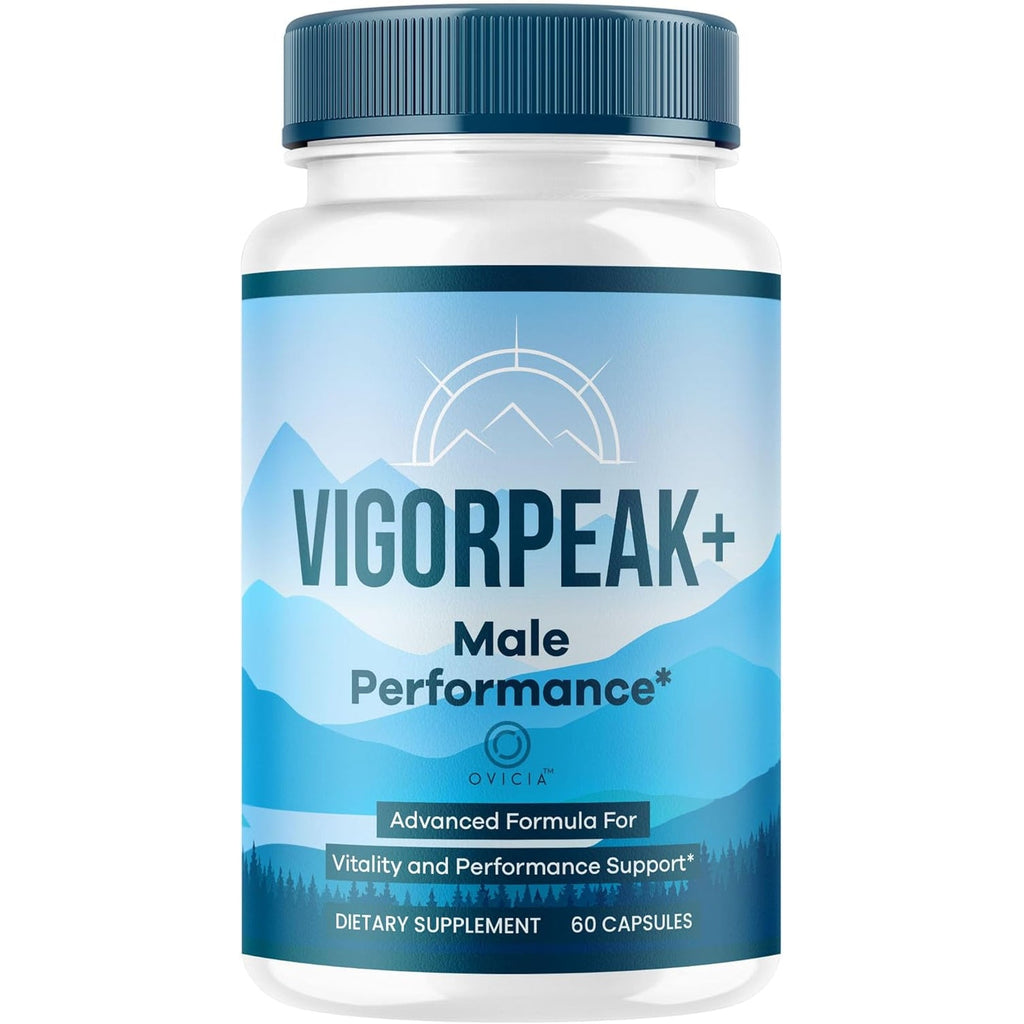 Vigor Peak Capsules - Official Vigorpeak Pills Advanced Premium Formula Support Maximum Strength, All Natural Ingredients Vitamins for Overall Health & Wellness, 60 Capsules for 1 Month