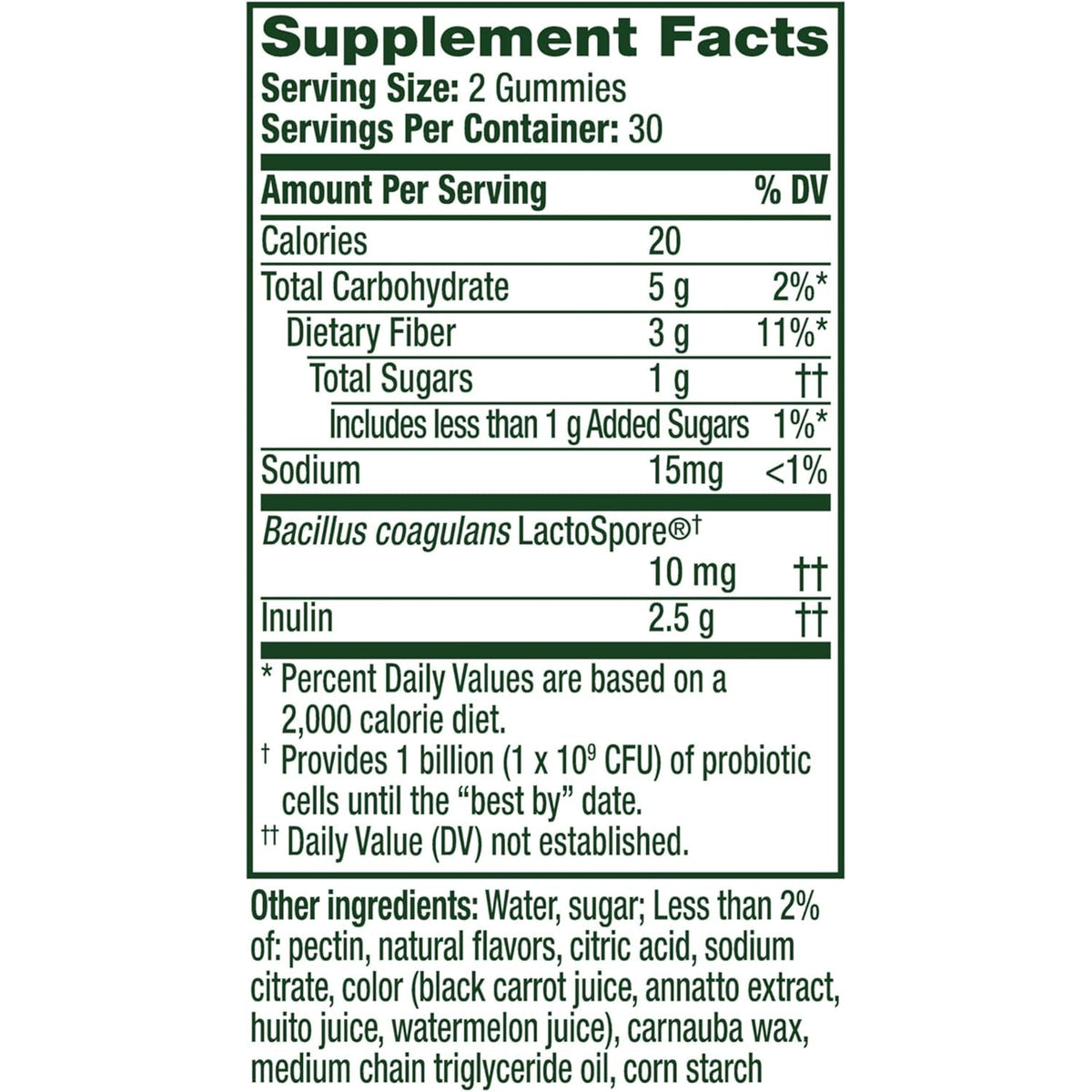 Align Dualbiotic, Prebiotics and Probiotics for Women and Men, Probiotics for Digestive Health, Prebiotics Help Nourish Good Bacteria, Natural Fruit Flavors, 60 Probiotic Gummies