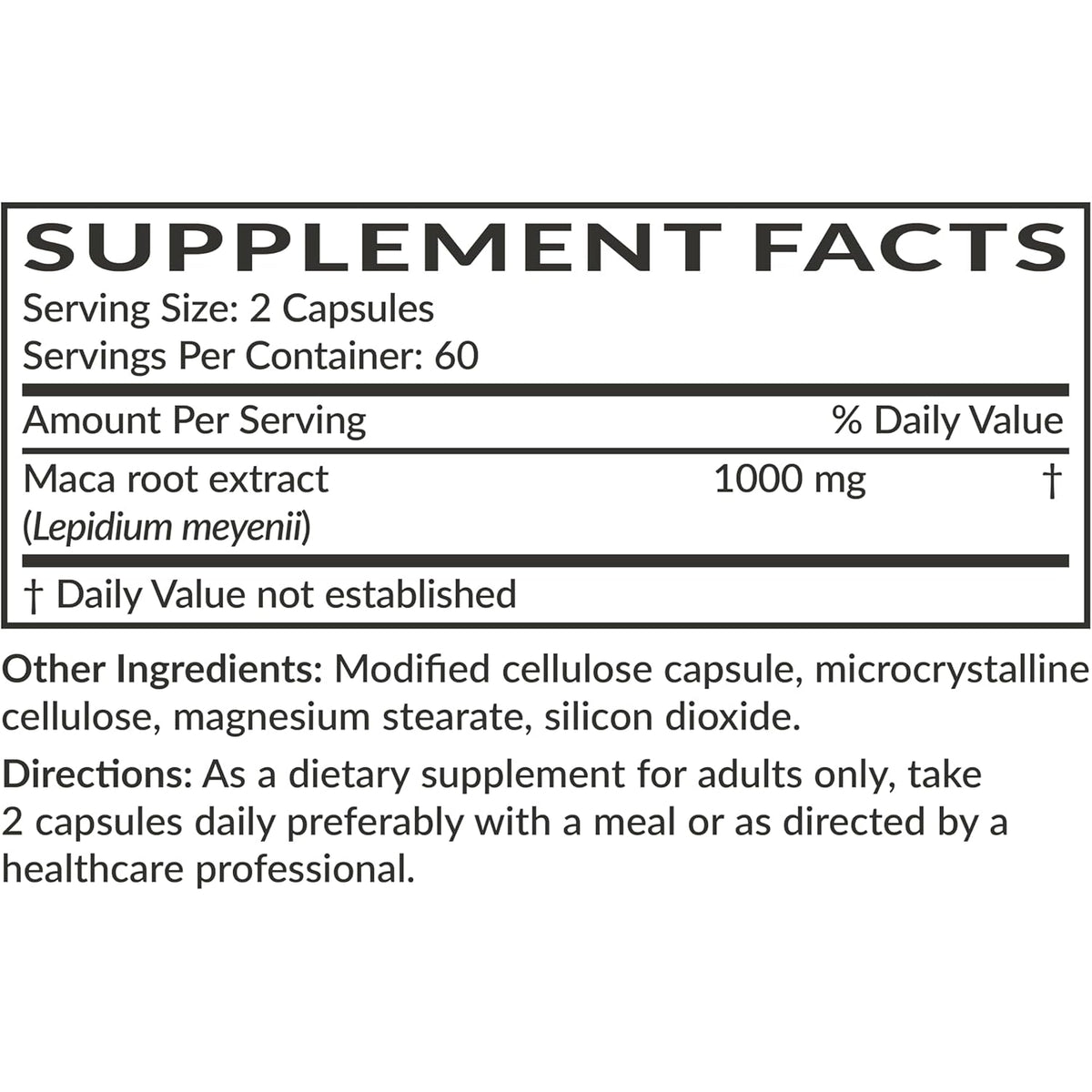 Futurebiotics Maca Root Extra Strength Supports Energy, Stamina & Reproductive Health, Non-Gmo, 120 Vegetarian Capsules