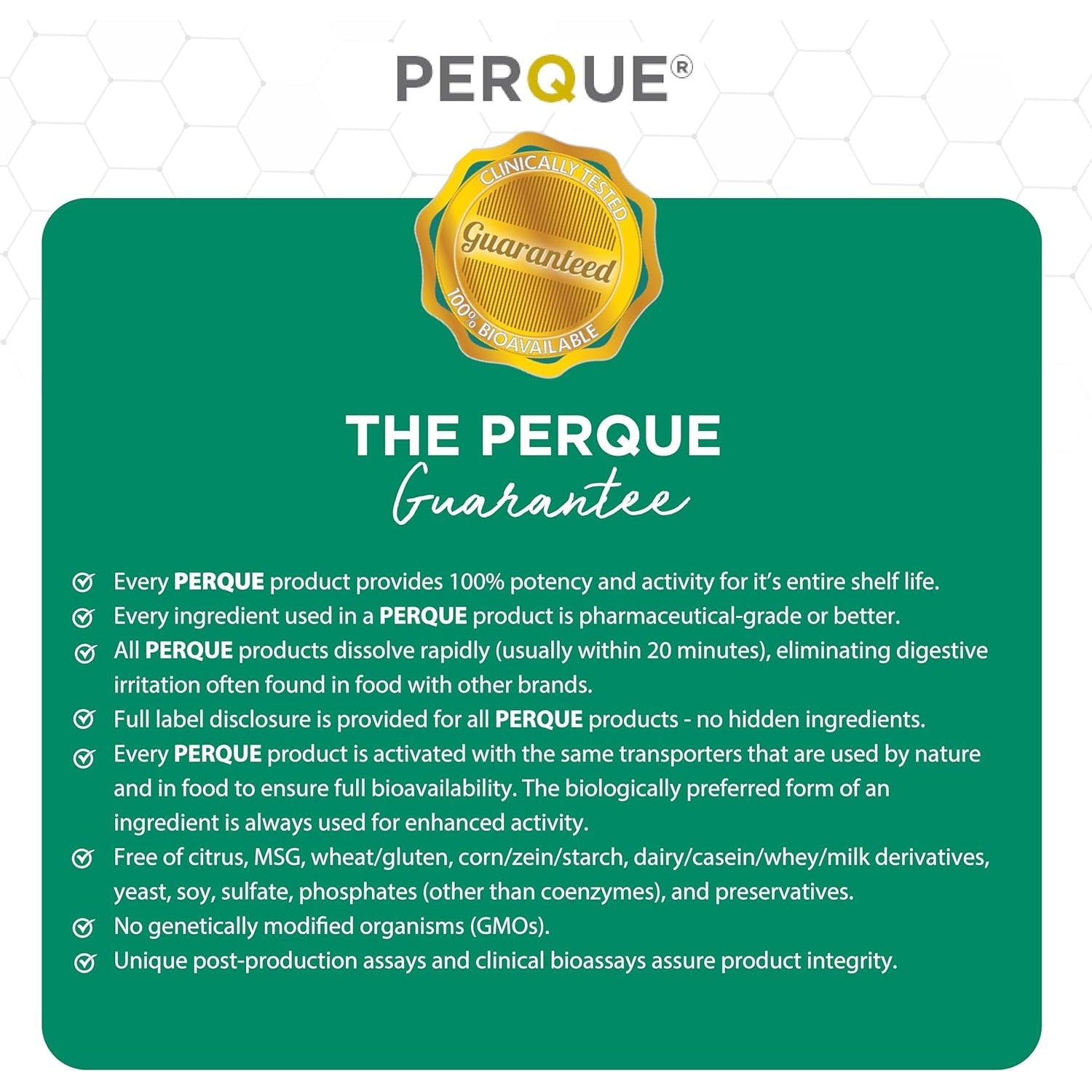 Perque Choline Citrate, 7.86 Ounce