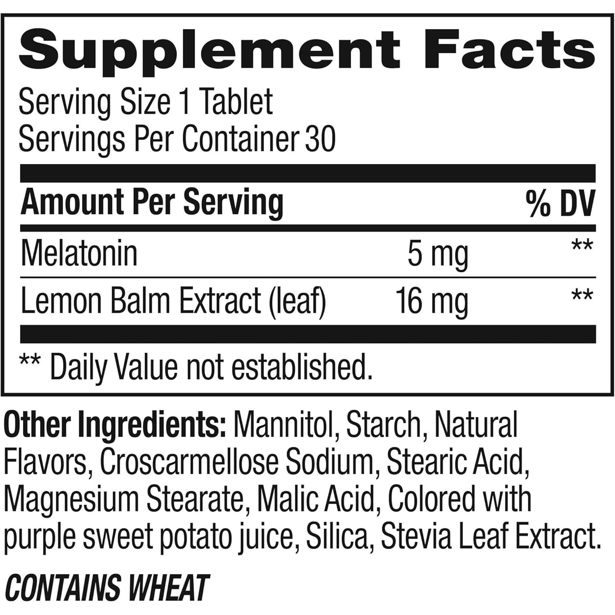 OLLY Extra Strength Sleep Fast Dissolve Tablets, 5Mg Melatonin, Vegan, Strawberry - 30Ct