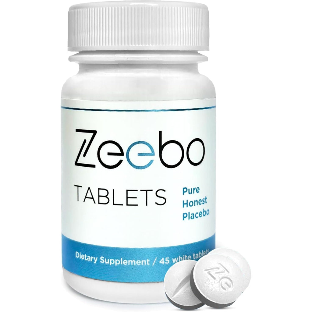 Zeebo Placebo Pills - Choose Tablet or Capsule Form (Tablets)