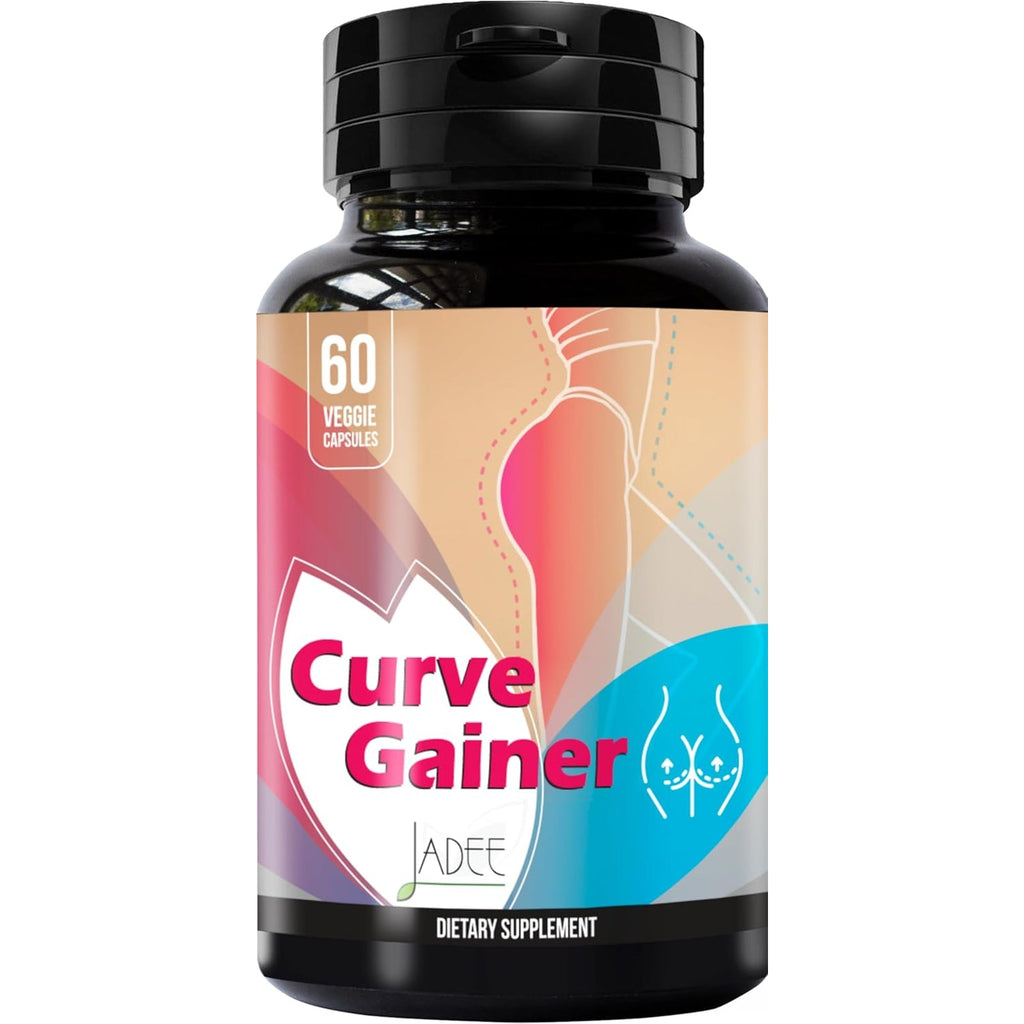 Smart Weight Gainer for Women – Booty Pills, Curves & Shape Support for Healthy Weight Gain, Hips & Glutes – Easy Alternative to Shakes – 60 Pills with Aguaje, Pueraria Mirifica, Dong Quai & More