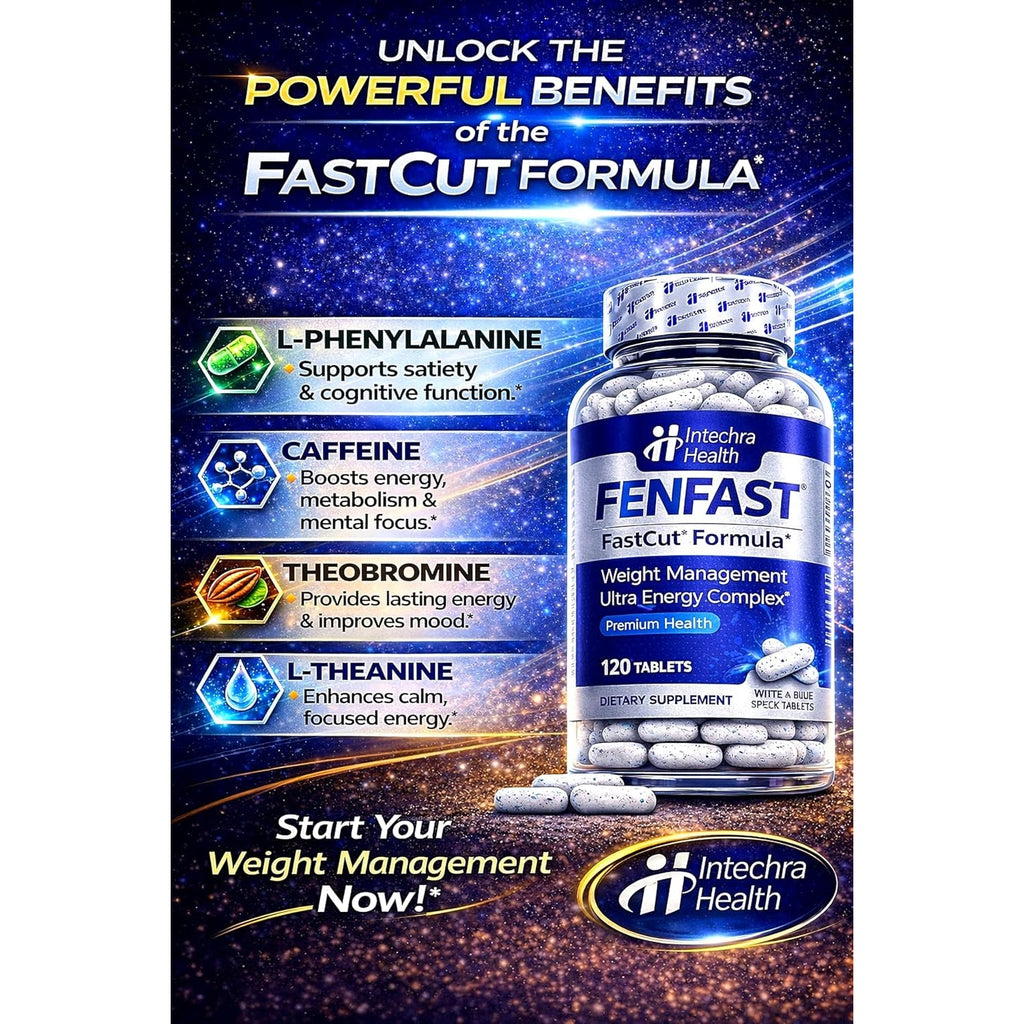 Diet Pills That Work for Weight Management & Appetite Suppressant Support + Powerful Energy - Best Thermogenic Diet Pills for Focus & Metabolism Support – 120 White Blue Tablets
