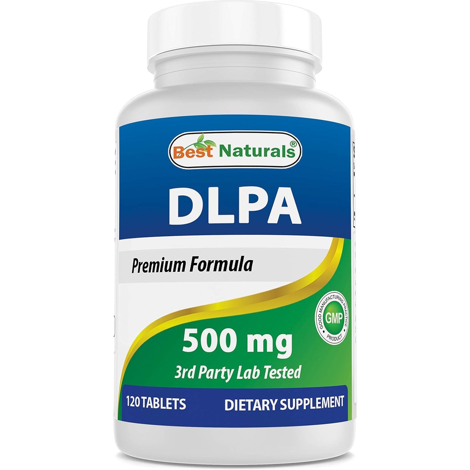 Best Naturals DLPA 500 Mg 120 Tablets