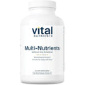 Vital Nutrients Multi-Nutrients (No Iron or Iodine) - Comprehensive Vegetarian Daily Multivitamin and Mineral Formula with Potent Antioxidants* - Gluten, Dairy, Soy Free - Non-Gmo - 180 Capsules