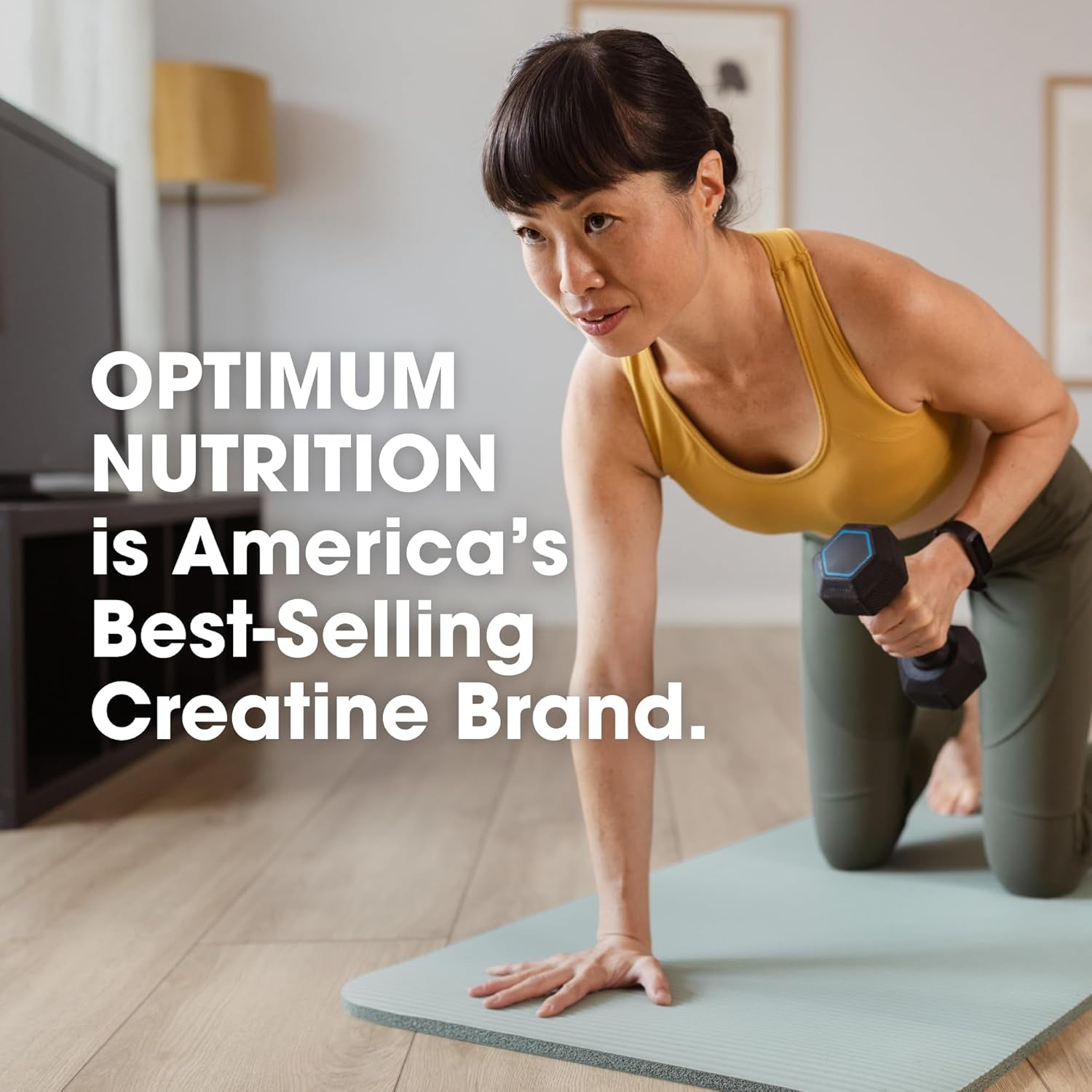 Optimum Nutrition Creatine Monohydrate plus Powder, Strawberry Peach Flavored Creatine Performance Blend, with Electrolytes for Hydration, Added Vitamins, 40 Servings, 360 Grams (Packaging May Vary)