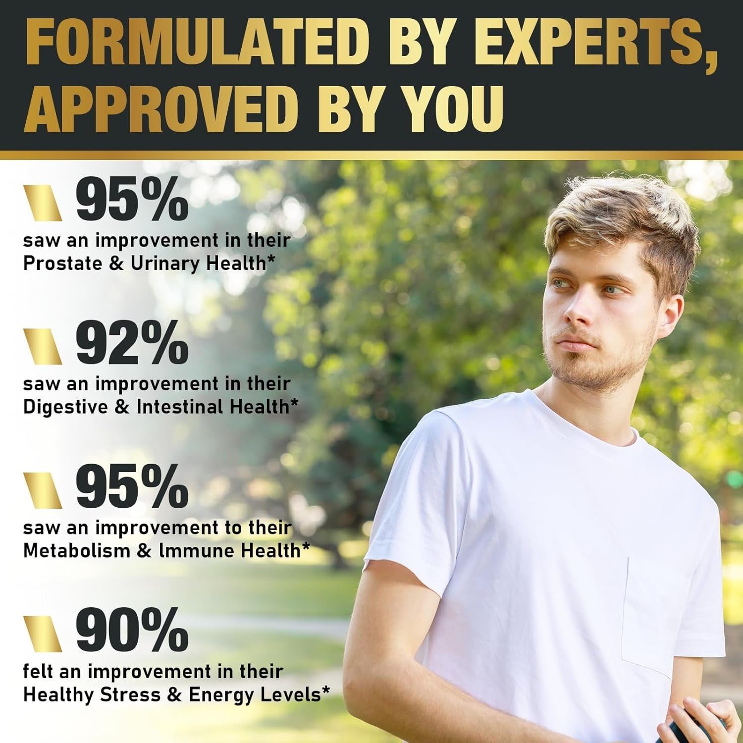 Probiotics for Men 500 Billion CFU, 16 in 1 Advanced Mens Probiotics for Digestive Health, Lmmune & Metabolism, Prostate & Urinary, Gut Health - Men'S Probiotic with Turmeric, Cranberry, Goji, 60 Caps