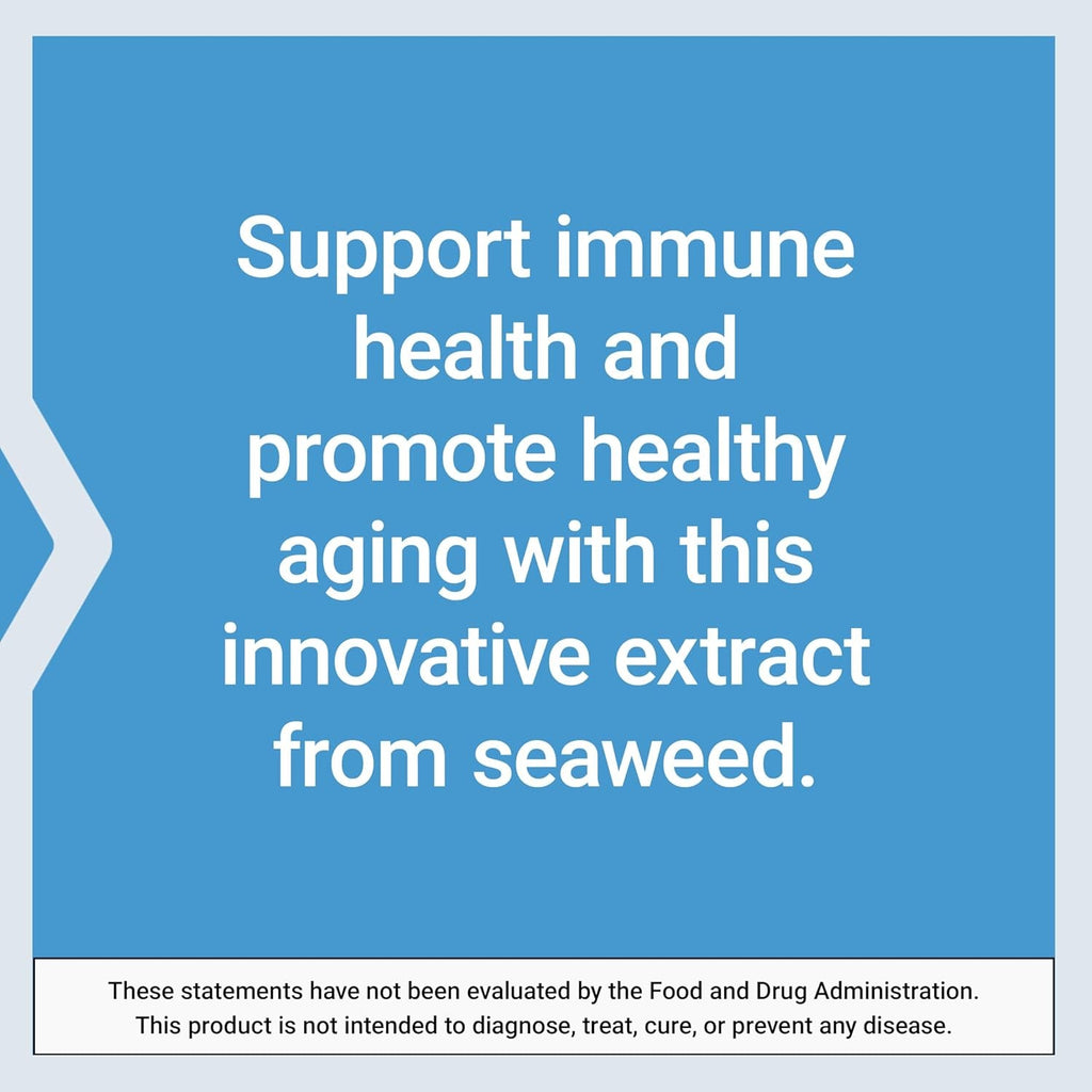 Life Extension Optimized Fucoidan with Maritech® 926, Promotes Healthy Immune Function, Gluten-Free, Non-Gmo, Vegetarian, 60 Capsules