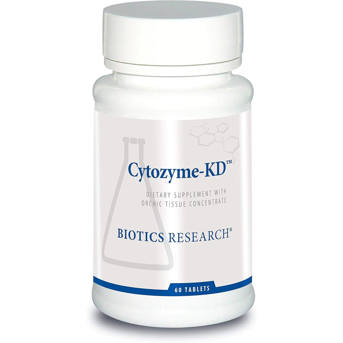 Biotics Research Cytozyme KD Neonatal Kidney, Supports Renal Health, Heart Health, SOD, Catalase, Potent Antioxidant Activity, 60 Tablets