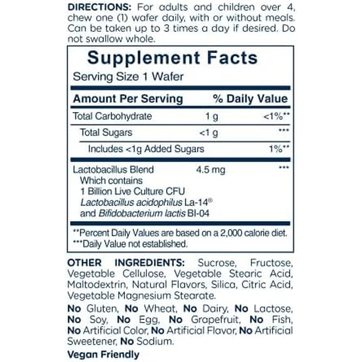 American Health Daily Chewable Tablet Acidophilus, 1 Billion Live Cultures, Beneficial Bacteria for the Digestive & Immune Systems, Strawberry, 60 Count