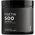 Toniiq Ultra High Purity Fisetin 500Mg - 98%+ Higly Purified & Bioavailable Fisetin Supplement with MCT Oil for Absorption - Third-Party Tested Senolytic Supplements for Aging Support - 60 Capsules
