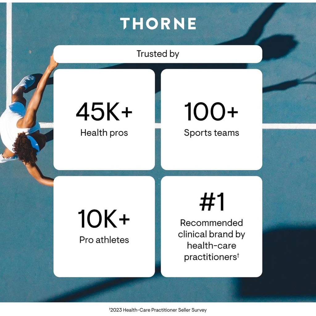 THORNE - Mediclear-Sgs - Rice & Pea Protein Powder Supplement with Antioxidants & a Complete Multi-Vitamin & Mineral Profile - Daily Detox Support* - Vanilla - Third-Party Certified - 21 Servings