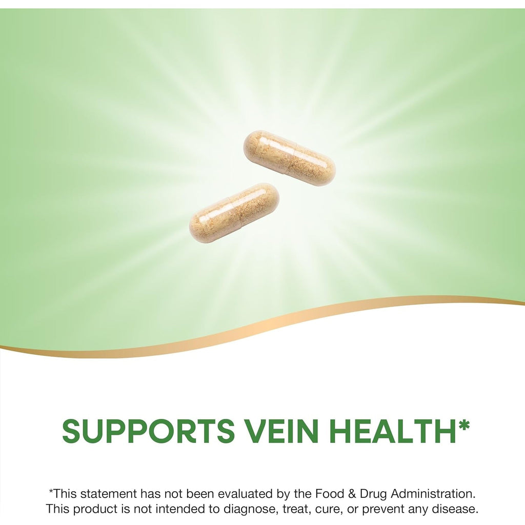 Nature'S Way Premium Hem-Care, Unique Vein Health Blend*, with Vitamins C & E, Choline, Calcium, Phosphorus, Horse Chestnut Extract, and Japanese Sophora Extract, 90 Capsules (Packaging May Vary)