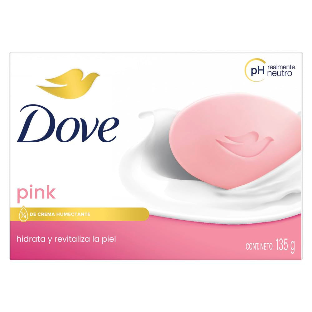 Dove Soap Pink/Rosa 4.75 Ounce / 135G, 4.75 Fl Ounce
