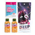 Sugar Splash Taste Sweeter down There - 2 Taste Changing Tablets, 2 9Pines Pineapple Shots & 1 DEEP Gag Suppressing Sucker Date Night Pack - Body Fluid Sweetener and Flavor Enhancer