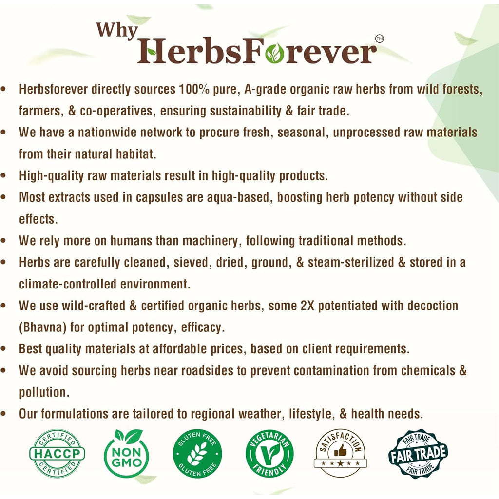 Herbsforever Gluco Health-Supports Blood Sugar-Glucose Carb Control& Cravings with Gymnema Sylvestre75%, Shilajit,Turmeric, Amla,Cinnamomum + 17Ayurvedic Herb Extracts |120Vegcapsule |800Mg