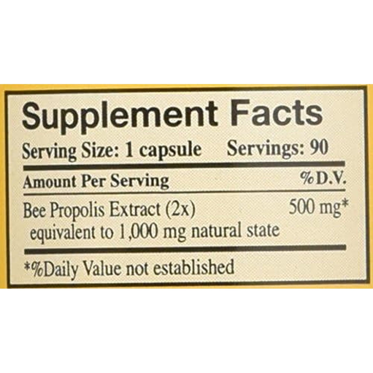 YS Eco Bee Farms Propolis 1000 - 90 Count (Pack of 3)