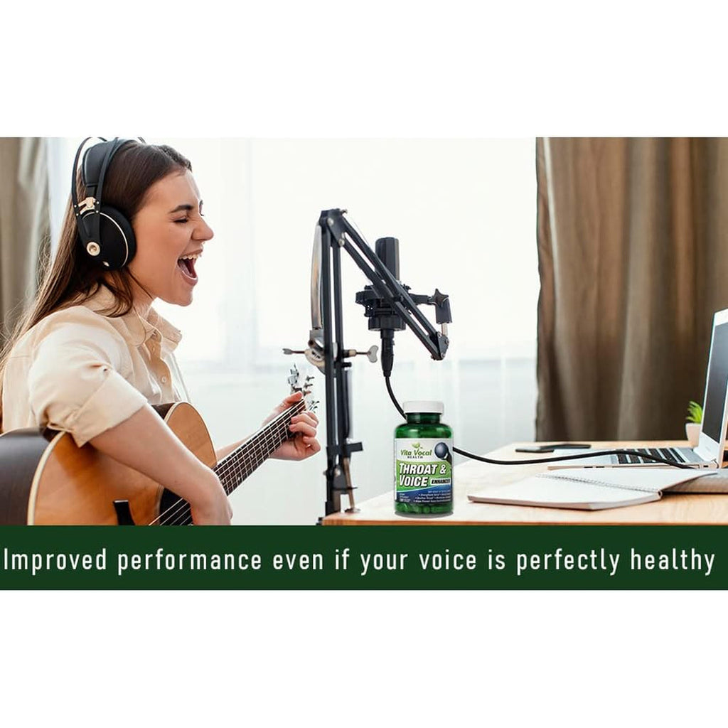 Vitavocal Throat & Voice Enhancer Eliminates or Reduces Hoarseness, Restores Vocal Clarity Amazing Voice Remedy for Vocal Troubles for Singers, Actors, Public Speakers