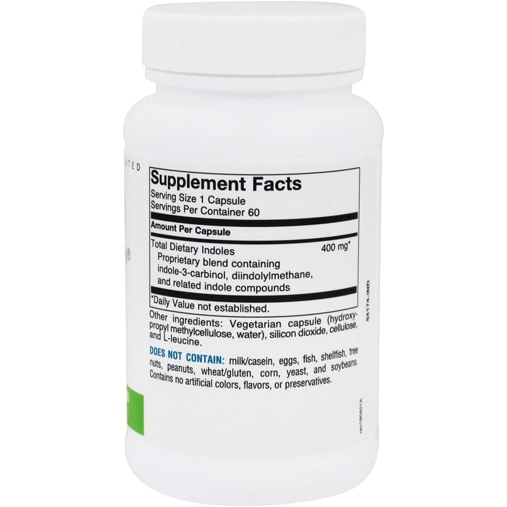 Seeking Health DIM & I3C - Support Healthy Liver Metabolism of Estrogen - Formula with DIM & I3C to Support Healthy Cellular Response - 400 Mg, 60 Capsules