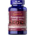 Puritan'S Pride Premium Pomegranate Extract 250Mg, Dietary Supplement for Antioxidant Health and Healthy Aging Program, 40% Ellagic Acid,120 Rapid Release Capsules (Packaging May Vary)