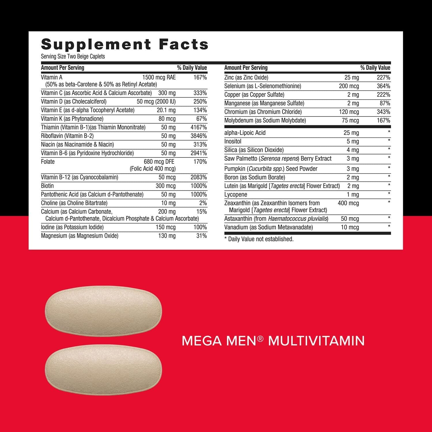 GNC Mega Men Vitapak Program for Men | Whole Body | 30 Count