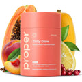 Proper, the Corals Daily Glow Beauty Blend - Nutrient Dense Superfood Powder with Collagen Peptides, Hyaluronic Acid Powder, Vitamin C, and MSM. Hair, Skin, Nail Vitamin Supplement for Women & Men