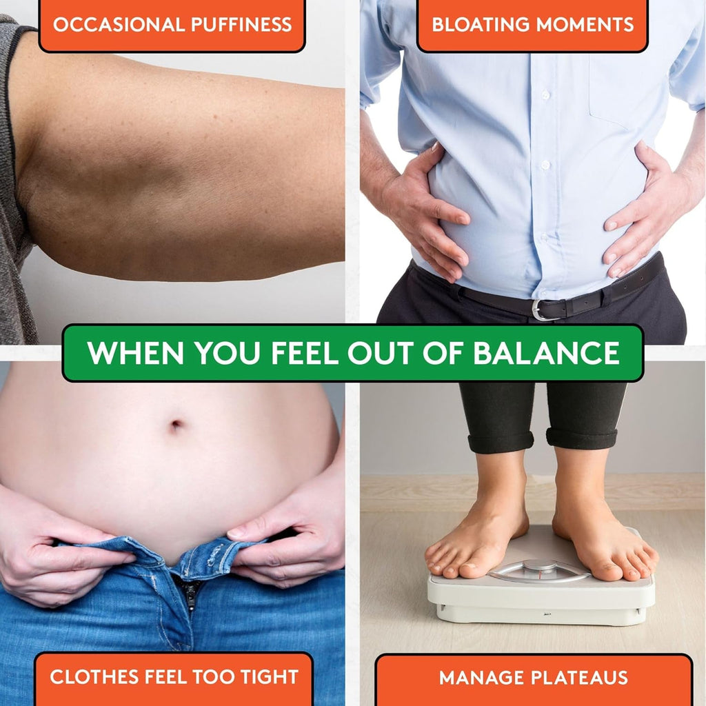 Youth & Tonic 3Pk Detox Cleanse Kick-Off - Colon Cleanser & Water Loss Support - 15 Day Weight Management for Bloating & Water Retention Relief, Body, Gut & Colon Cleanse - 90 Capsules for Women & Men