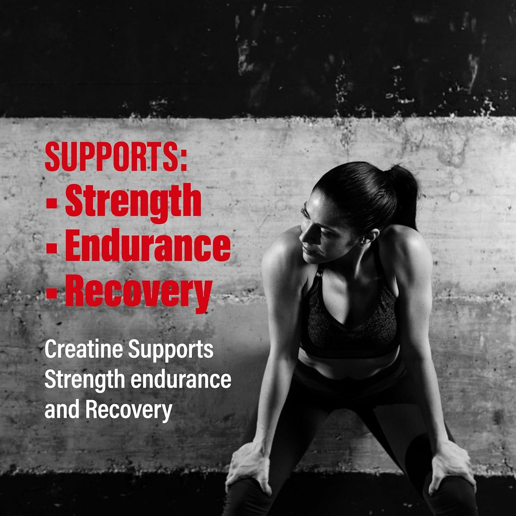 100% Pure Creatine Monohydrate Powder 200 Servings, Micronized Powder, Muscle Growth, Unflavored, Ideal for Athletes & Fitness Enthusiasts, Third Party Lab Tested, Vegan, 1000 G
