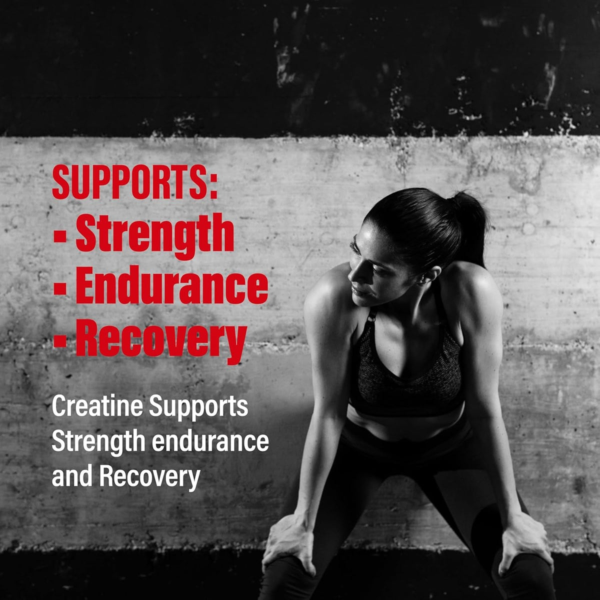 100% Pure Creatine Monohydrate Powder 200 Servings, Micronized Powder, Muscle Growth, Unflavored, Ideal for Athletes & Fitness Enthusiasts, Third Party Lab Tested, Vegan, 1000 G